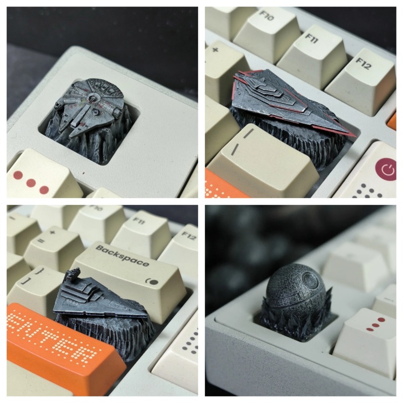 Gaming Accessories To 3D Print - Original Handmade Resin 3D Printed Death