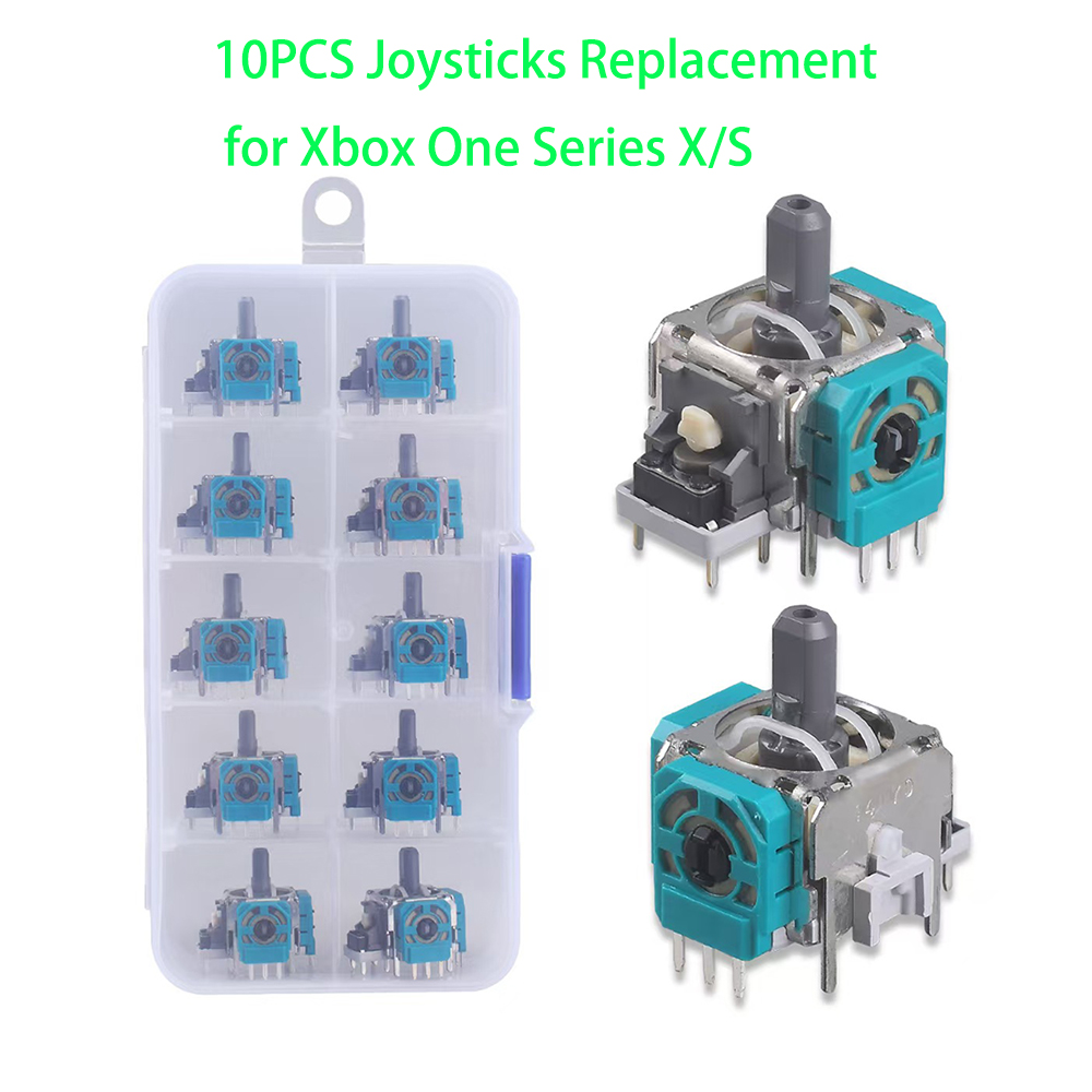 Gaming Accessories Xbox One - 10pcs Replacement 3D Analog Joystick ThumbStick