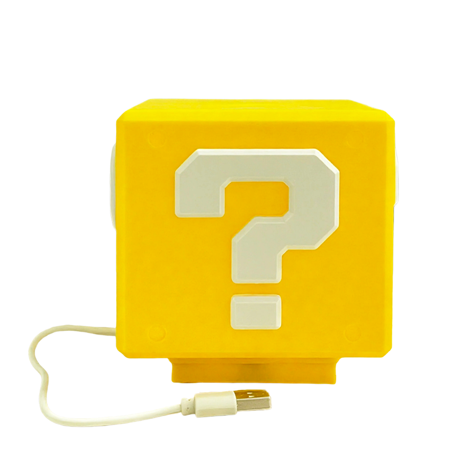 Gaming Accessories For Room - 2026Question Block Lamp with Sound Effects