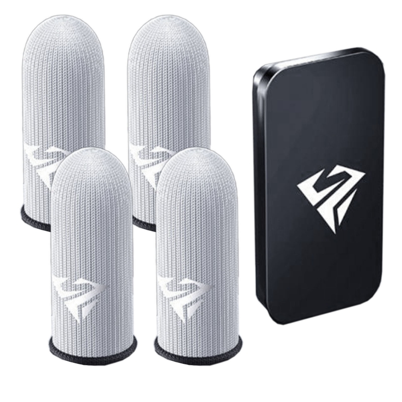 Gaming Accessories Bundle - 1 Pair Gamer Finger Sleeves Sweatproof