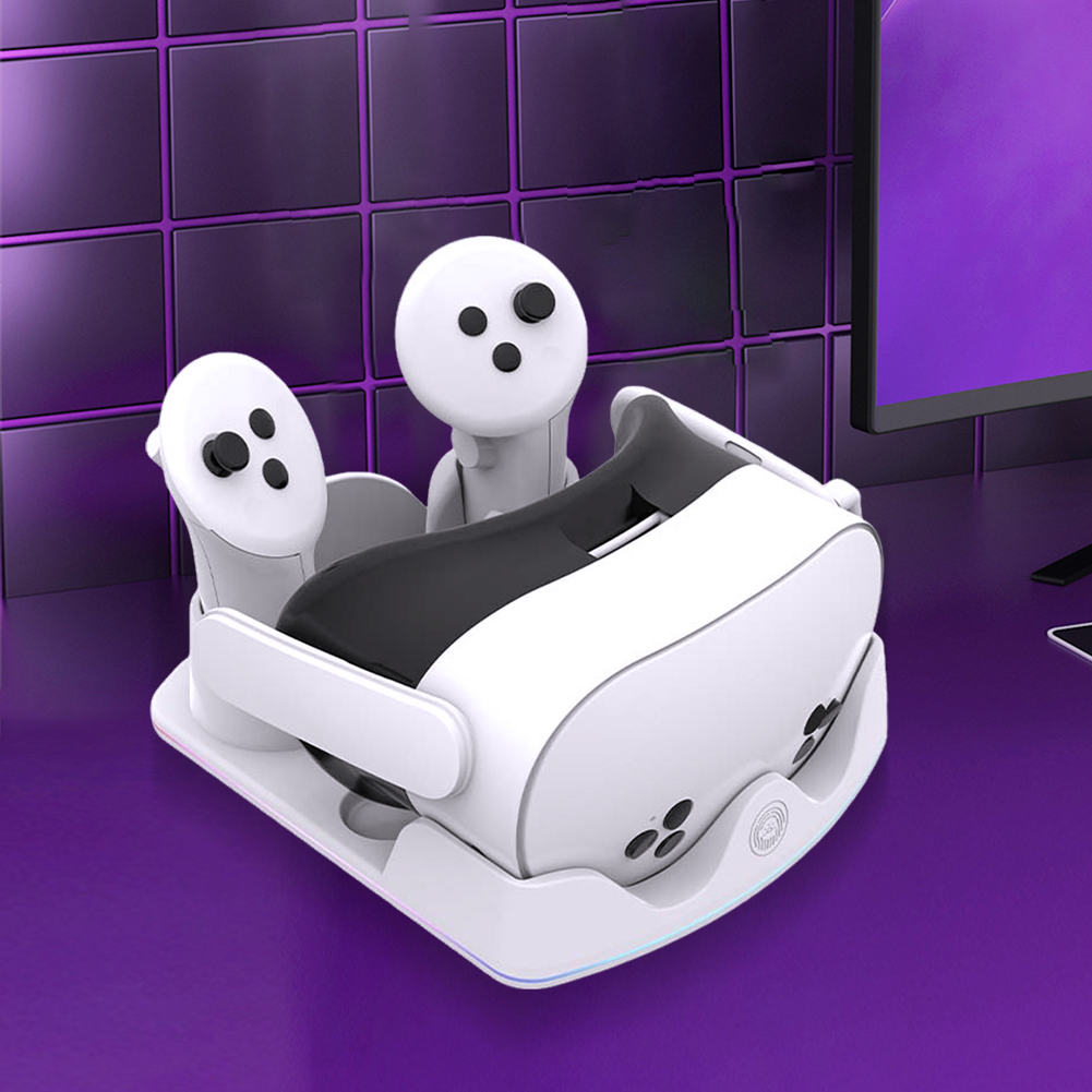 Headset Stand Rgb - Charging Dock for Meta Quest 3S