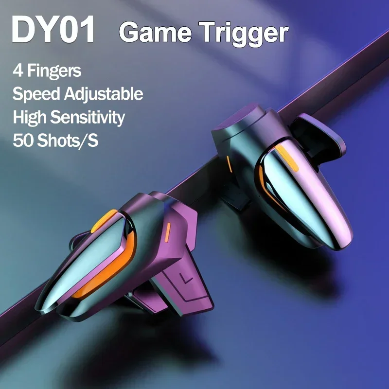 Gaming Accessories For Phone - DY01 Mobile Phone 4 Fingers Gamepad
