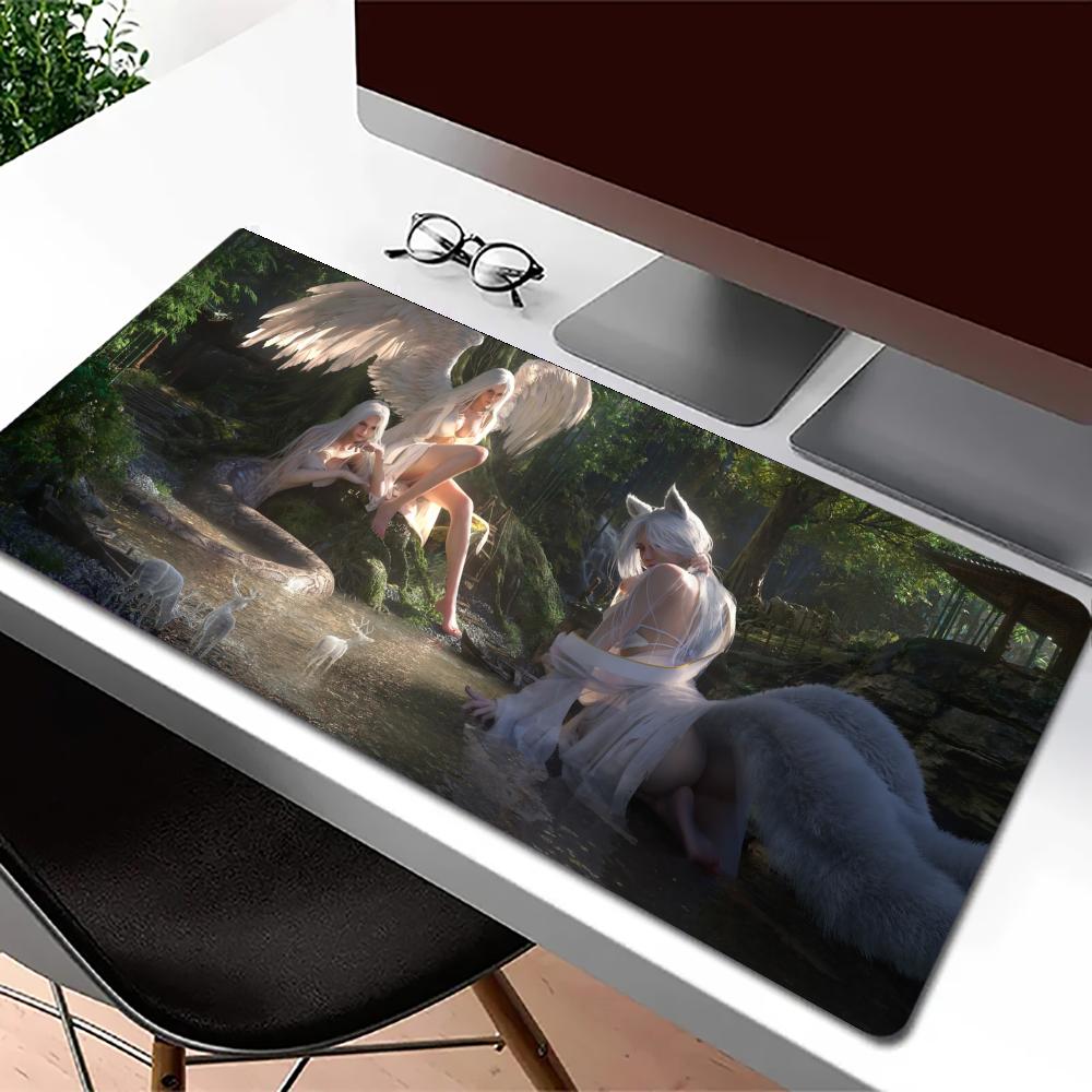 Forest girl Gaming Mats Extend - Gaming Accessories Pc Setup review and price