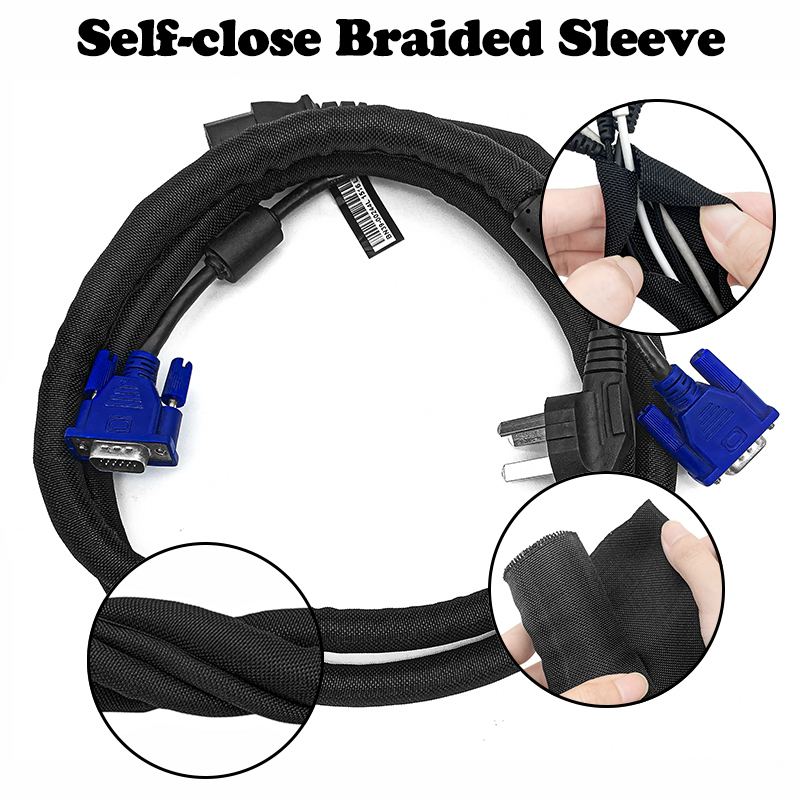 5/10M Self Closing PET Braided - Cable Sleeve Braided review and price