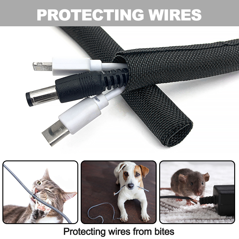 5/10M Self Closing PET Braided - Cable Sleeve Braided review and price
