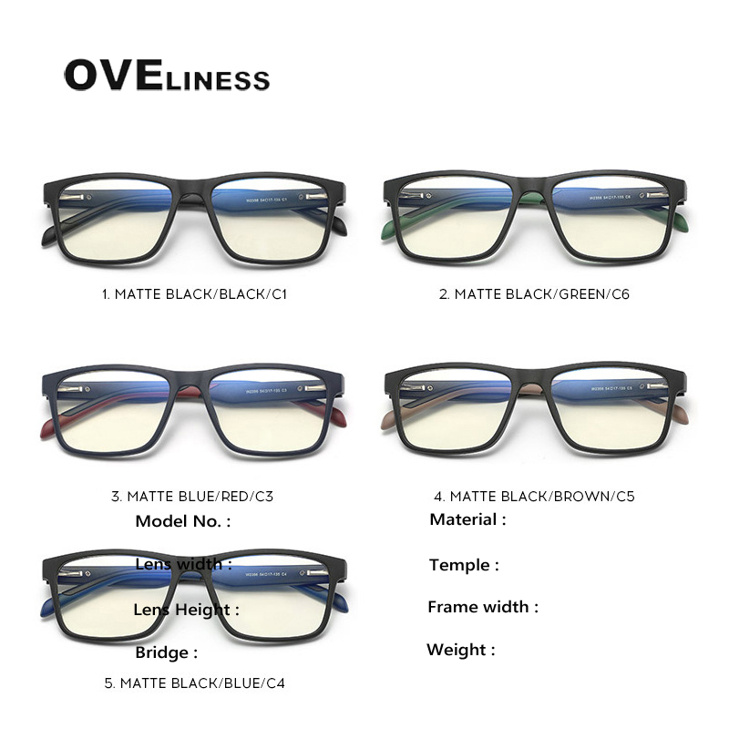 TR90 glasses frame men myopia  - Gaming Accessories Men review and price