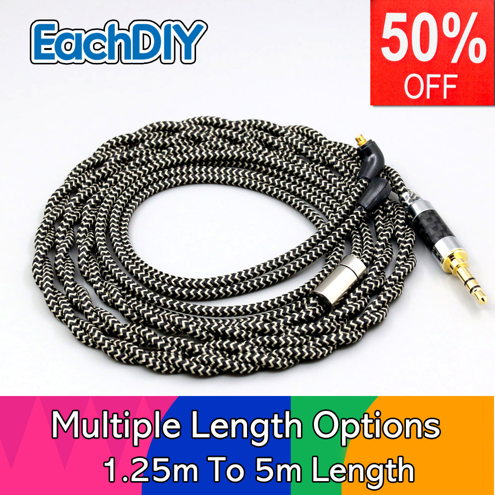 2 Core 2.8mm Litz OFC Earphone - Cable Sleeve Braided review and price