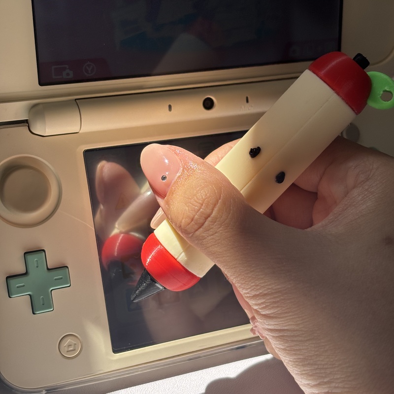 Stylus Pen Cute Apple Shape 3D - Gaming Accessories To 3D Print review and price