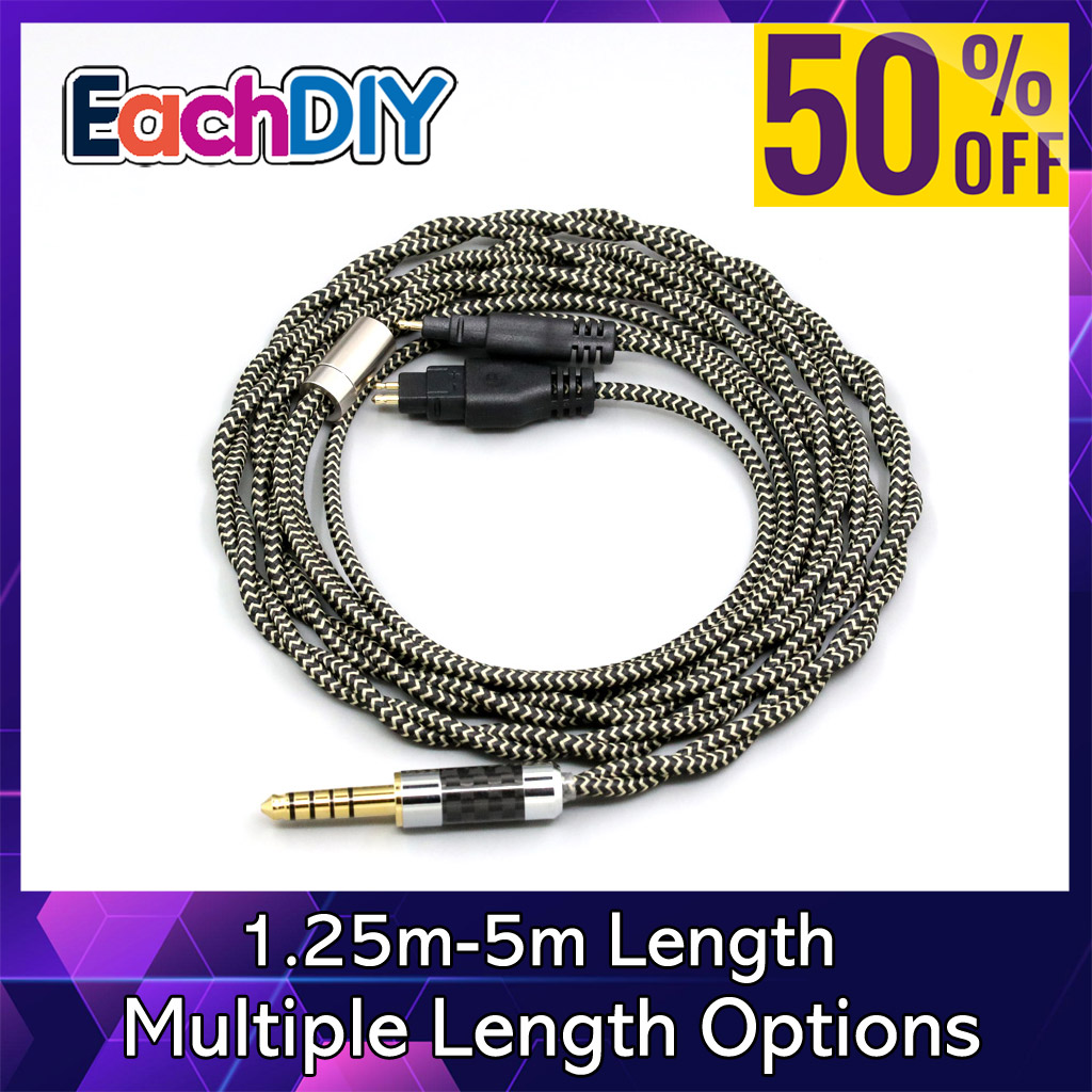 2 Core 2.8mm Litz OFC Earphone - Cable Sleeve Braided review and price