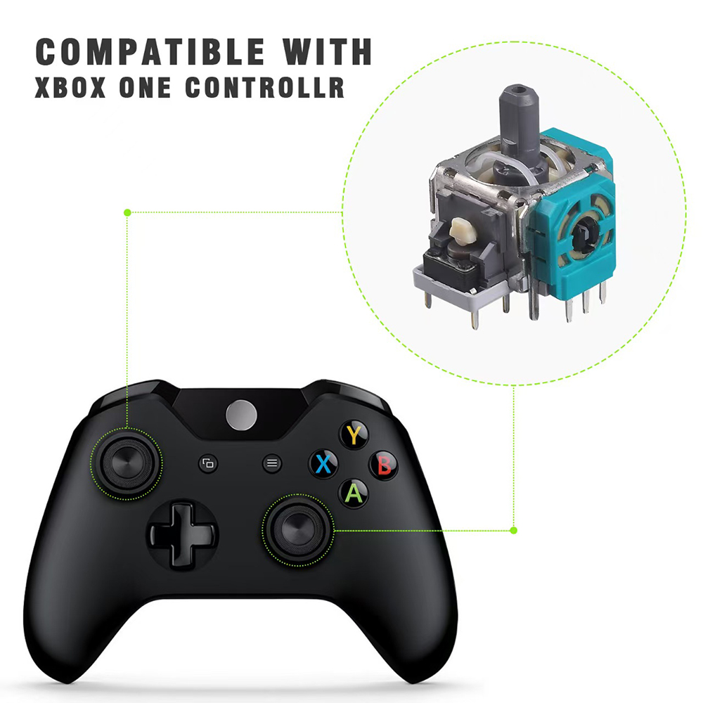 10pcs Replacement 3D Analog Jo - Gaming Accessories Xbox One review and price