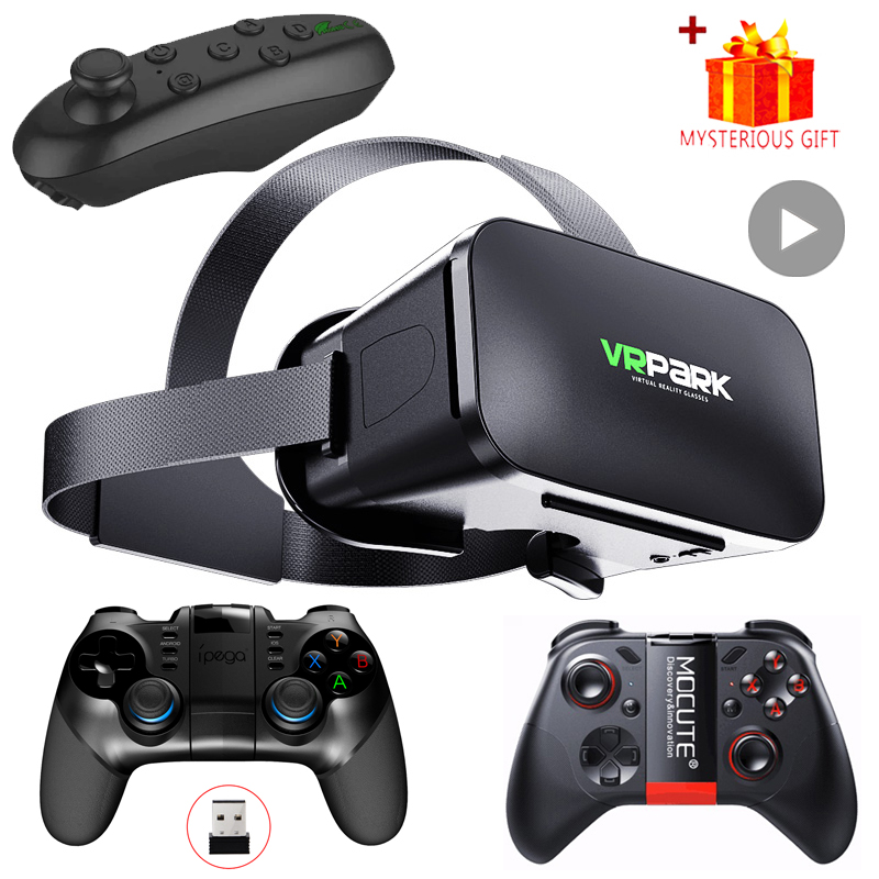 Virtual Reality Helmet VR Glas - Gaming Accessories Bundle review and price