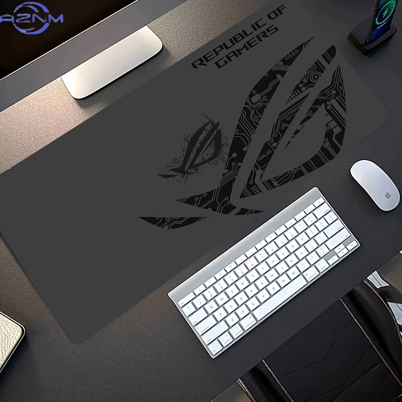 1pc Large Gaming Mouse Pad ROG - Gaming Accessories Pc Setup review and price