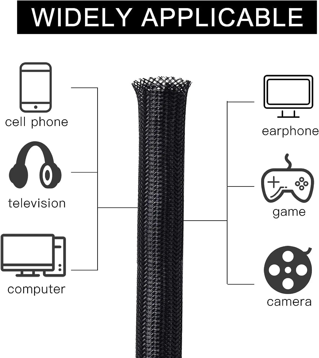 Cable Sleeve Self Closing PET  - Cable Sleeve Braided review and price
