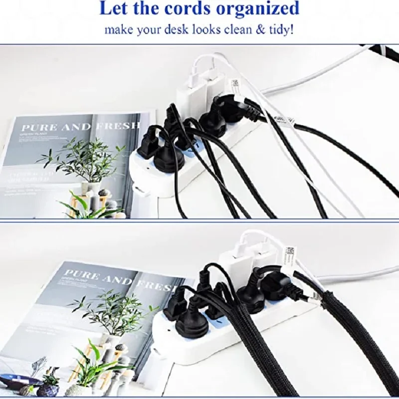 1m 3m 5m braided cable sleeve  - Cable Sleeve Braided review and price
