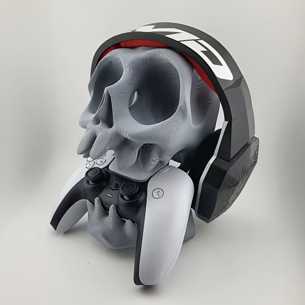 Skull Shaped Controller Stand  - Gaming Accessories For Room review and price