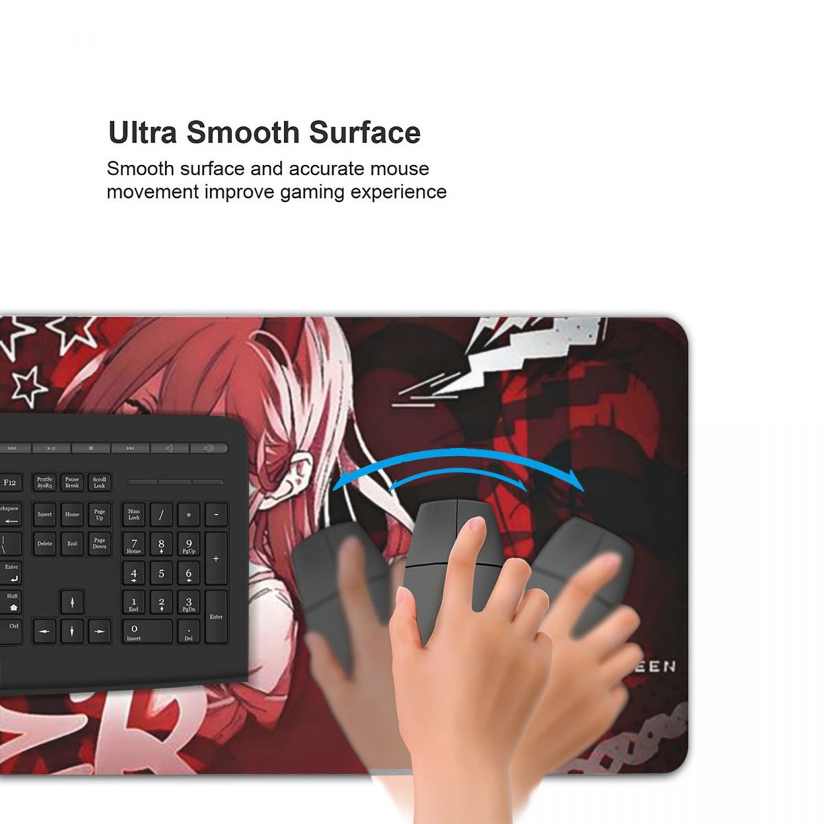 Anime Chainsaw Man Large Mouse - Gaming Accessories Men review and price