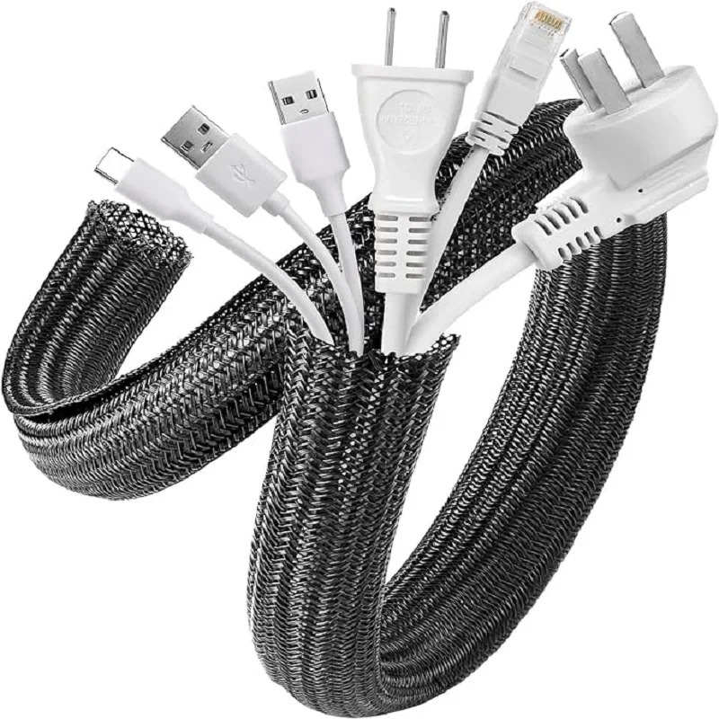 1m 3m 5m braided cable sleeve  - Cable Sleeve Braided review and price
