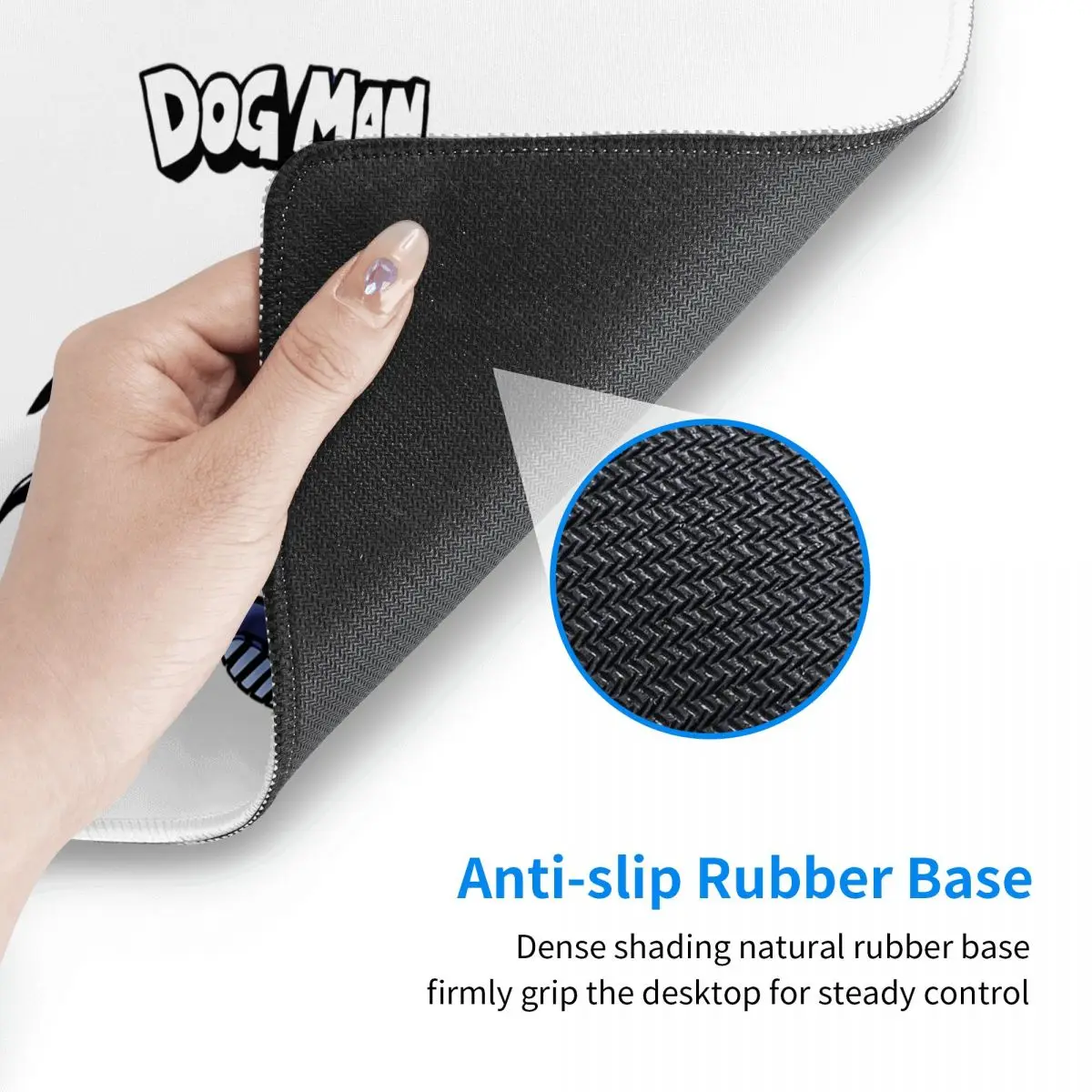 Large Mouse Pad Dog Man And Pe - Gaming Accessories Men review and price