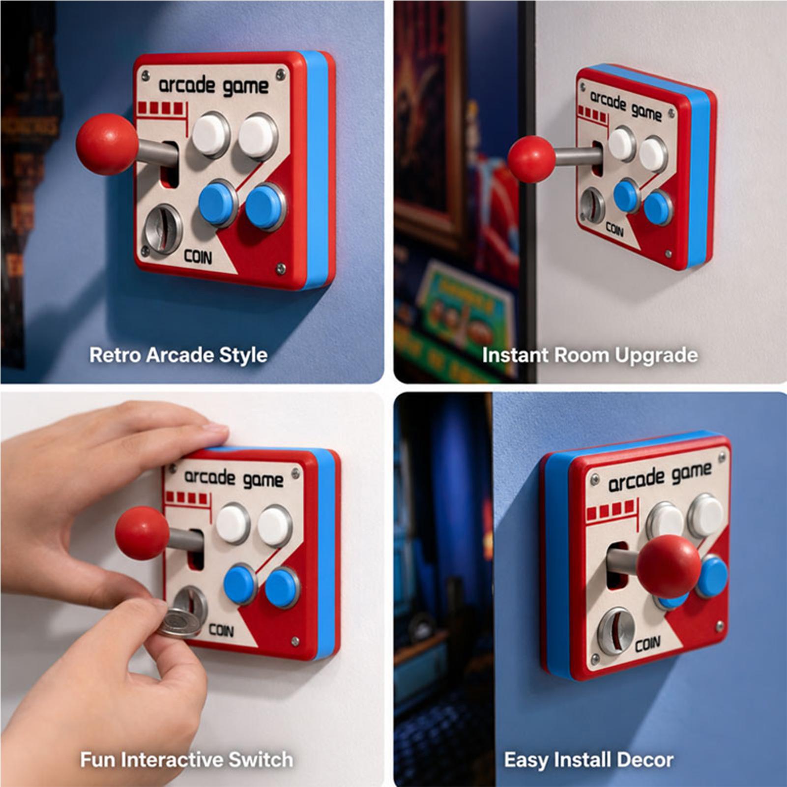 Creative Retro Arcade Game Lig - Gaming Accessories For Room review and price
