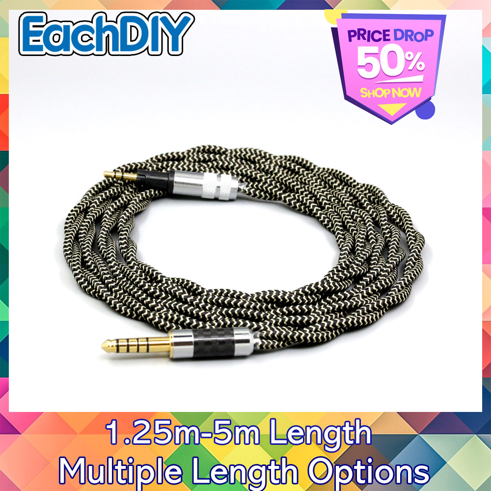 2 Core 2.8mm Litz OFC Earphone - Cable Sleeve Braided review and price