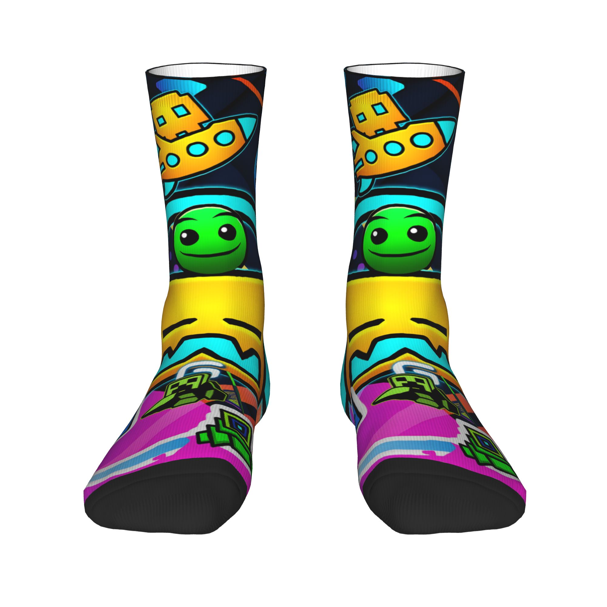 Geometry Gaming Dashed Socks   - Gaming Accessories Men review and price