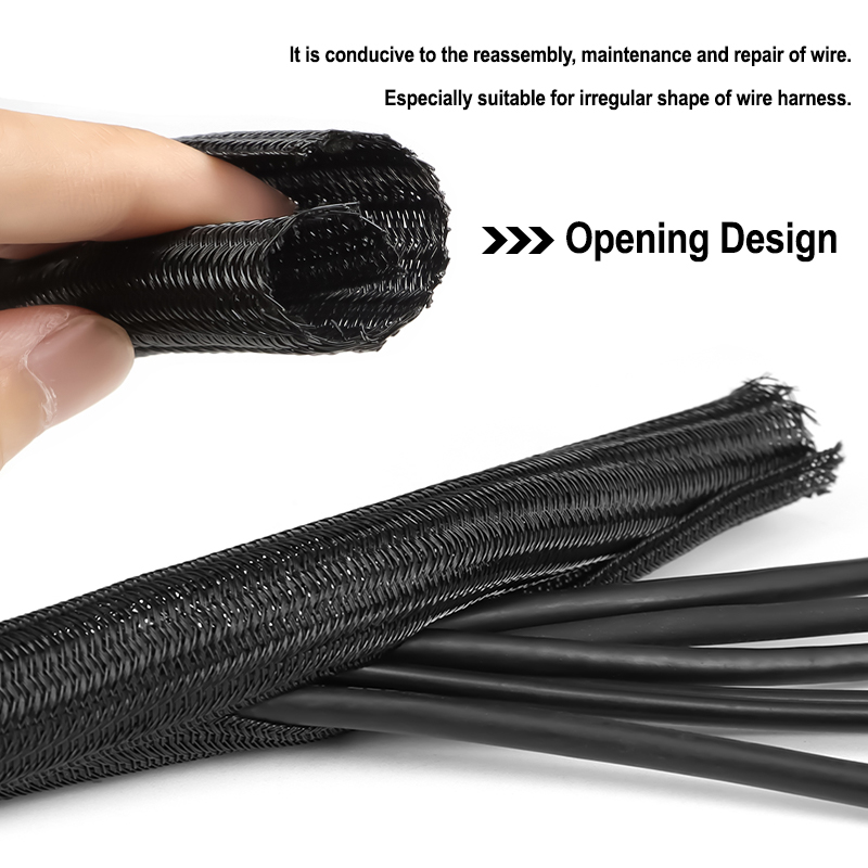 1/3/5m Closed Cable Sleeve 3mm - Cable Sleeve Braided review and price