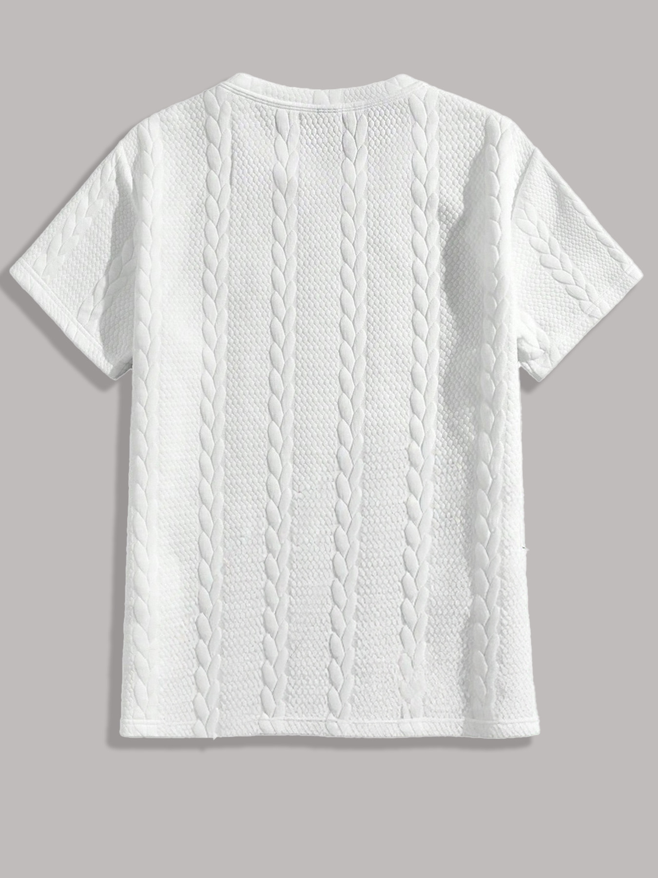 Men's Cable-Knit Jacquard Text - Cable Sleeve Braided review and price
